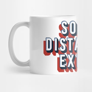 Social distancing expert Mug